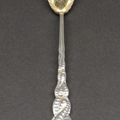 Tiffany Co Sterling Silver Ailanthus Olive Spoon