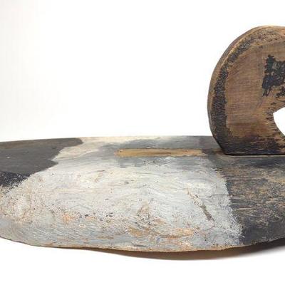 Early Flat Canvasback Duck Decoy (Sink Box Style)