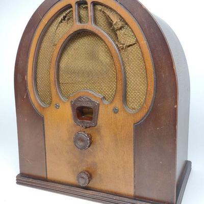 Philco Jr Model 80 Antique Cathedral Radio