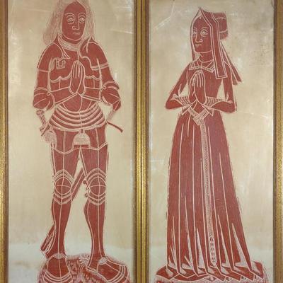English Brass Rubbing Pr. St Mary Church Fairford