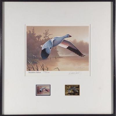 Daniel Smith Signed Medallion Ed. Duck Stamp Art