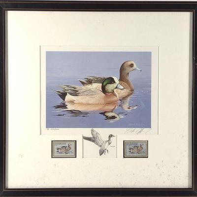1984 William Morris AP Federal Duck Stamp Art