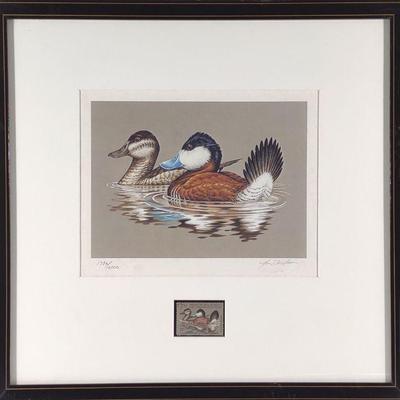 John Wilson 1981 Federal Duck Stamp Signed Print
