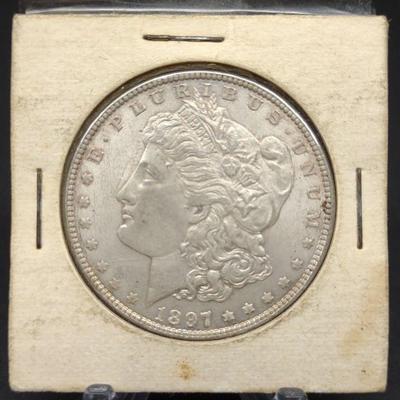 1897 Morgan Dollar Coin