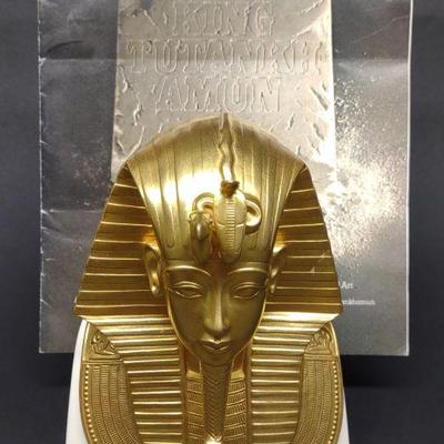 1978 Lenox Gold Mask of King Tutankhamun Figure