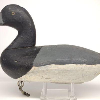 Early Upper Bay Bluebill Decoy (Attr James Holly)