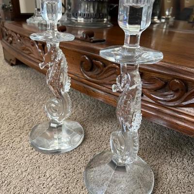 Waterford candlesticks