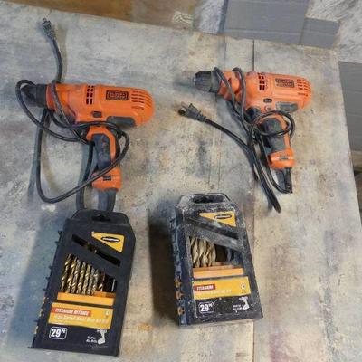 Corded Drills and Drill Bits