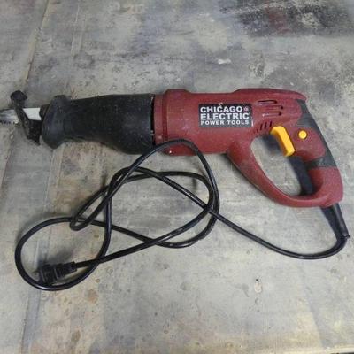 Chicago Electric Power Tools 120v Reciprocating Saw #62370