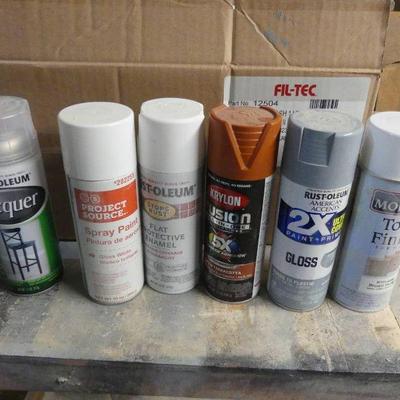 22 Cans of Paints & Lacquers