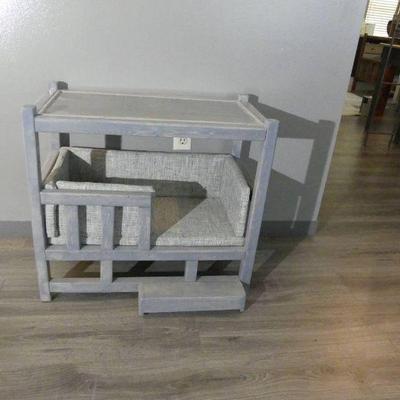 Solid Wood Small Dog Bed 