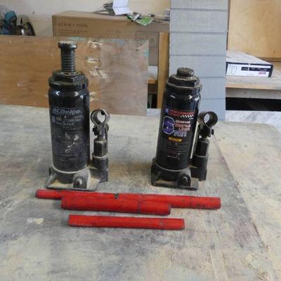 Pair of 6-Ton Bottle Jacks