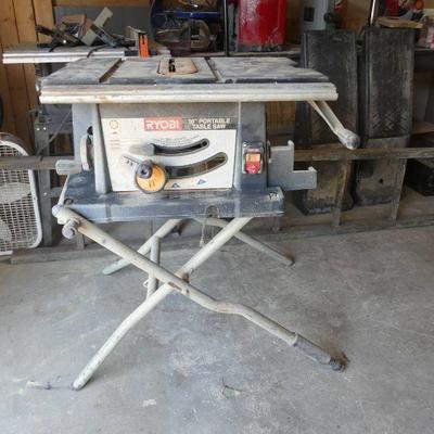 Ryobi 10" Portable Table Saw