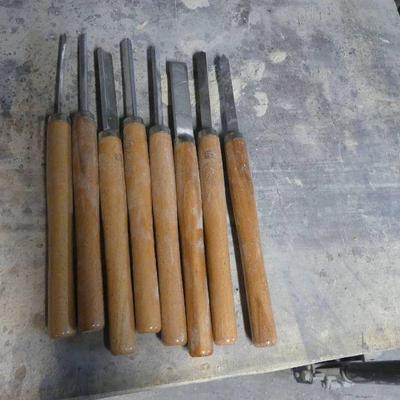 Windsor Design 8-Piece Lathe Chisel Set