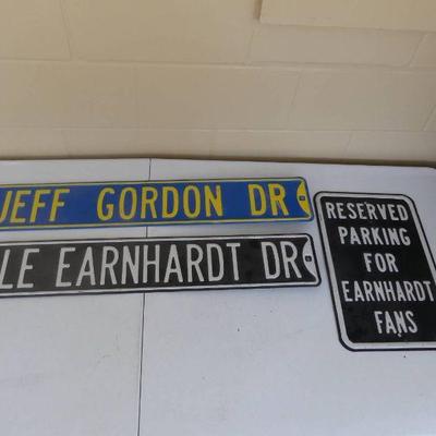 NASCAR Metal Signs