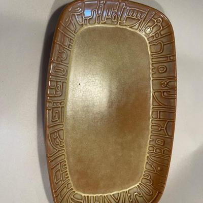 Plainsman Frankoma Earthware Serving Platter $20
