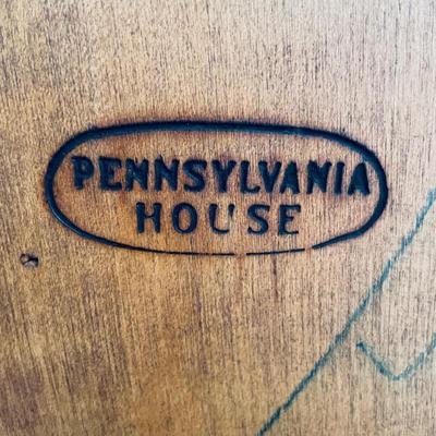 Pennsylvania House drop leaf dining table and chairs