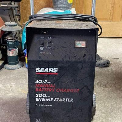 Sears battery charger 40/20 Amp