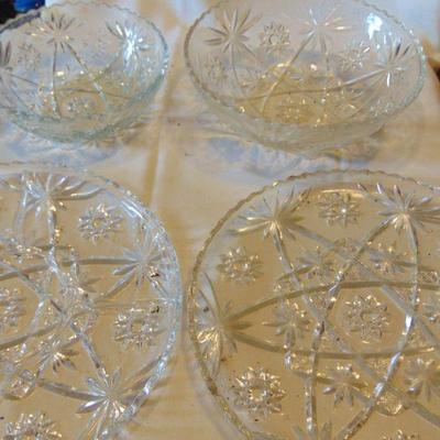 2-Star of Davd divided platter 14"