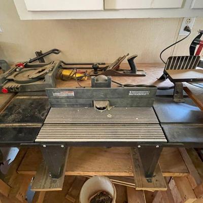 Router table & saw
