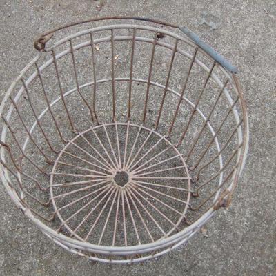 wire egg basket