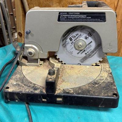 Sears Craftsman Compound Miter saw