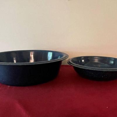 speckled wash pans
