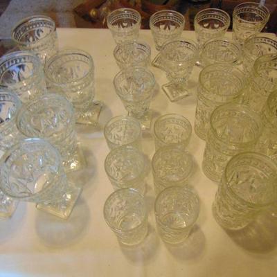 Colony Park Lane glassware