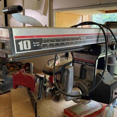 Craftsman Radial Arm saw 10"
