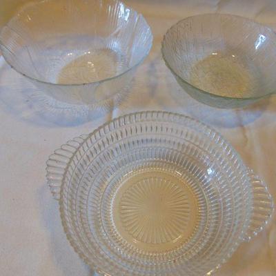 glass bowls