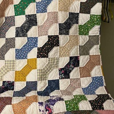 quilted arrow quilt