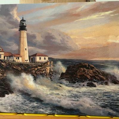 Beautiful Lighthouse art print on canvas