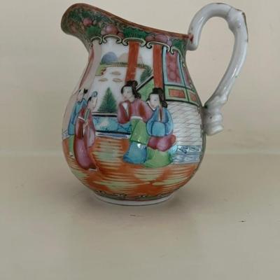 Famille Rose pitcher