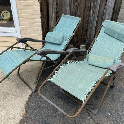 Zero-Gravity Type Patio Recliners