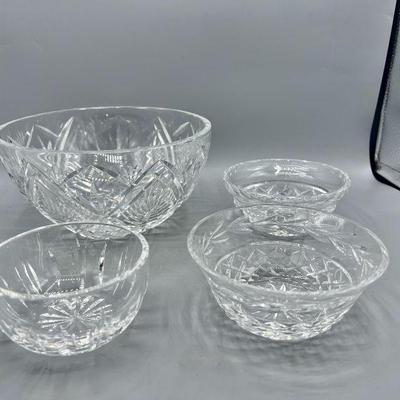 (4) Waterford Crystal Dishes
