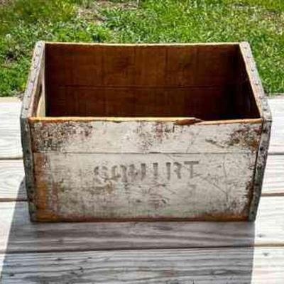 Vintage Pepsi-Cola Squirt Crate
