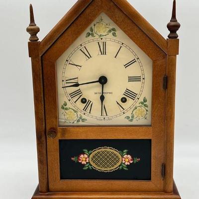 Seth Thomas Sharon Steeple Mantle Clock
