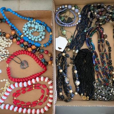 Lg. selection of costume jewelry, many new with tags