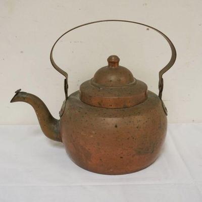 1257	COPPER TEA KETTLE
