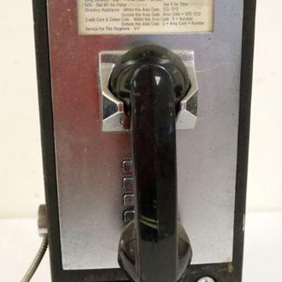 1137	VINTAGE PUSH BUTTON PAY PHONE
