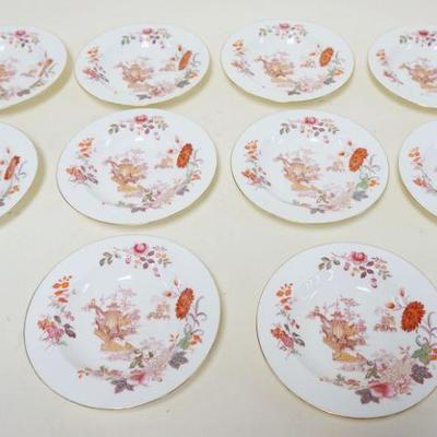 1117	BROWNFIELDS CHINA TIFFANY & CO 7 IN BOWLS, LOT OF 10
