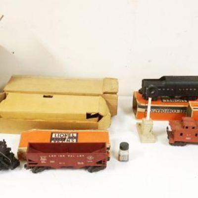 1132	LIONEL TRAIN SET INCLUDING #2056 LOCOMOTIVE W/CARS & TRACK & X-FORMER
