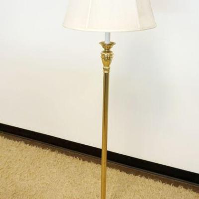 1180	ORNATE BRASS FLOOR LAMP
