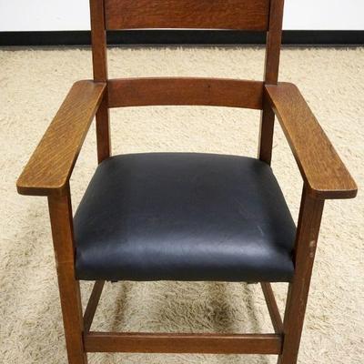 1212	MISSION OAK ARMCHAIR
