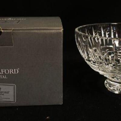1145	WATERFORD CRYSTAL BOWL, APPROXIMATELY 8 IN X 5 IN HIGH
