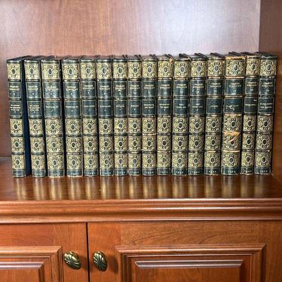 (16PC) CHARLES KINGSLEY BOOKS | Fancy leather bound: The Life and Works of Charles Kingsley (16 of 19 volumes), Macmillian and Co.,...
