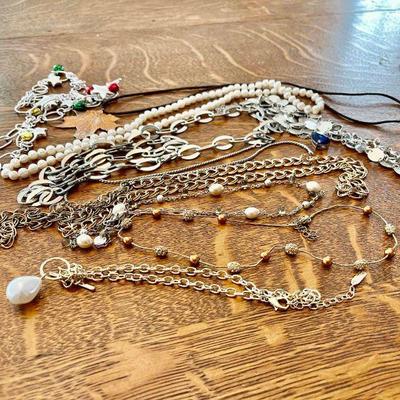 Lot 041-J: Costume Necklace Collection #2

Features: A collection of costume necklaces


Condition: Good Pre-owned Condition


