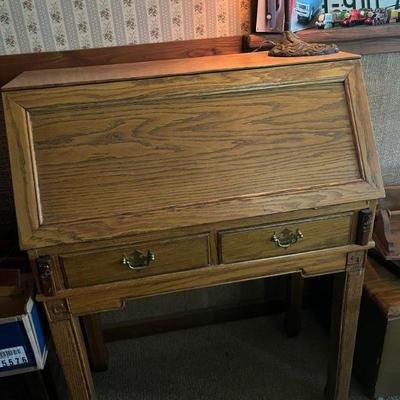 Small Drop-down desk - secretary type