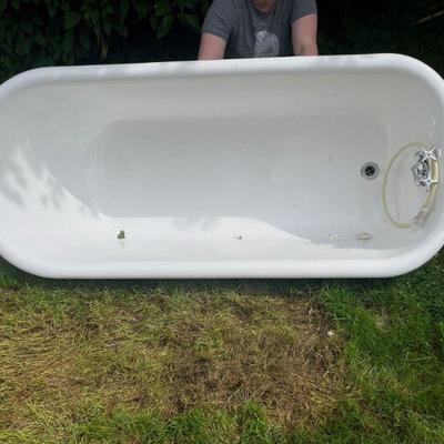 Interior of Claw Foot Tub