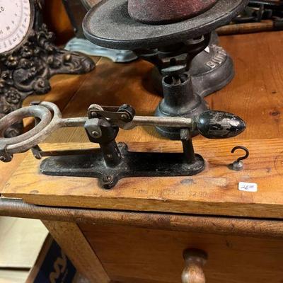 Egg Grader which is part of a antique scale and measurement collection